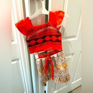 Moana costume 2/3T